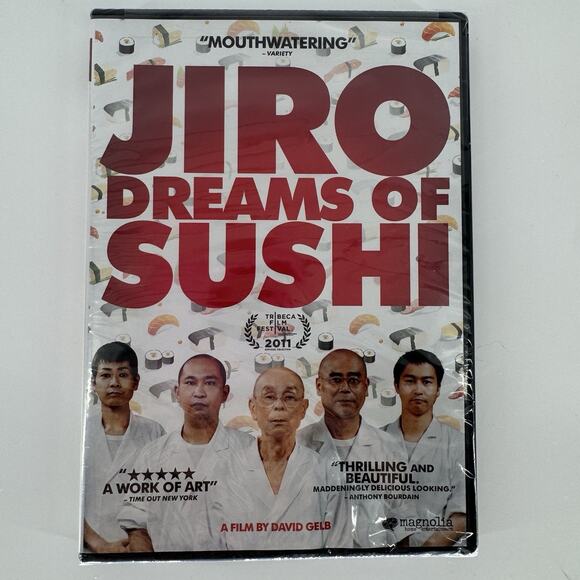 Jiro Dreams of Sushi DVD (2011 Documentary) Magnolia Home Entertainment New - Picture 1 of 3